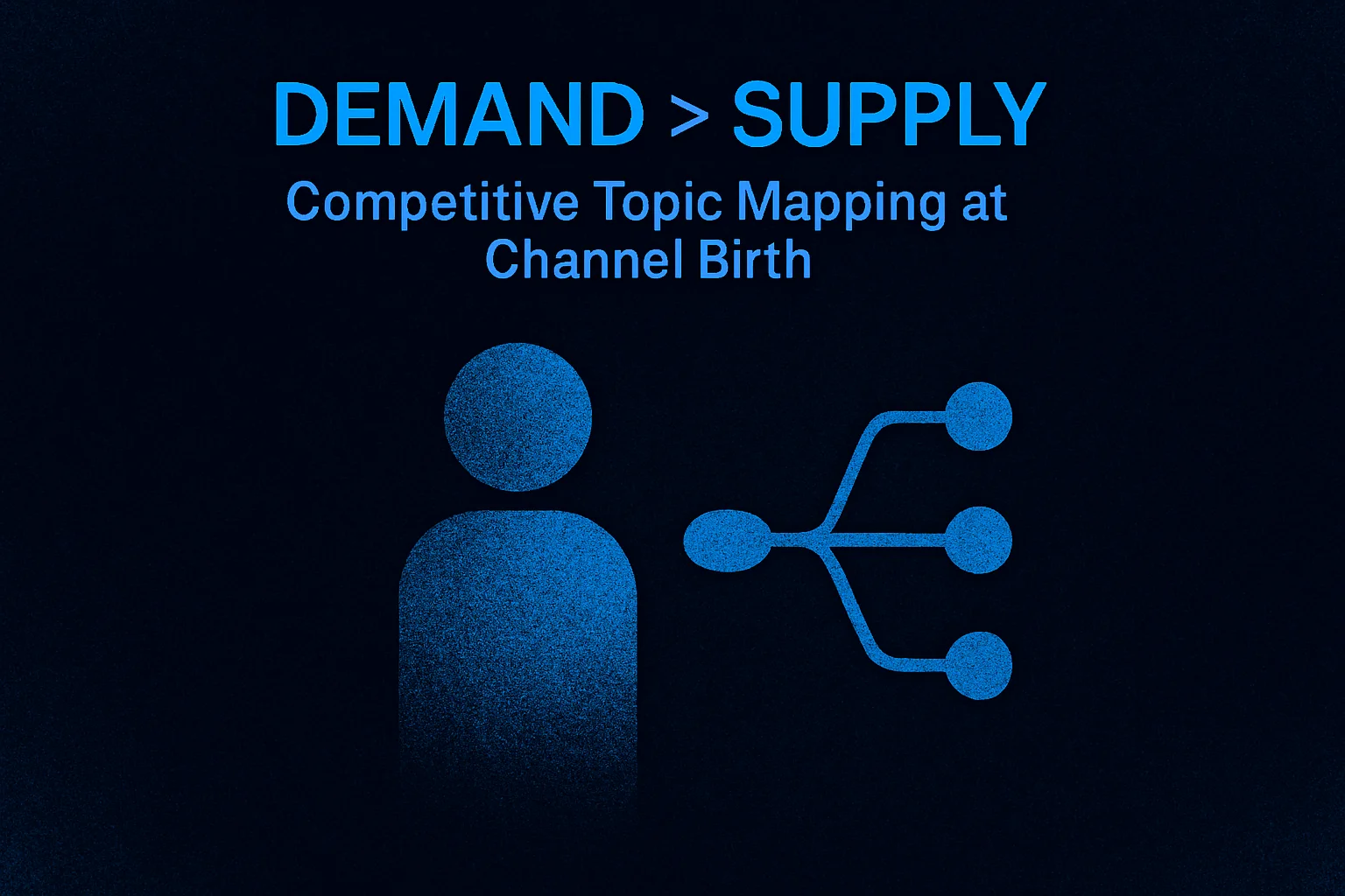 Demand > Supply Prospecting  -  Competitive Topic Mapping at Channel Birth