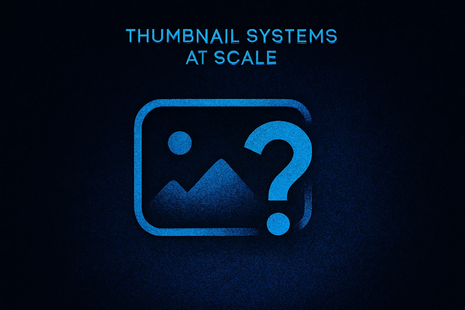 Thumbnail Systems at Scale: Repeatable Visual Questions That Earn Clicks